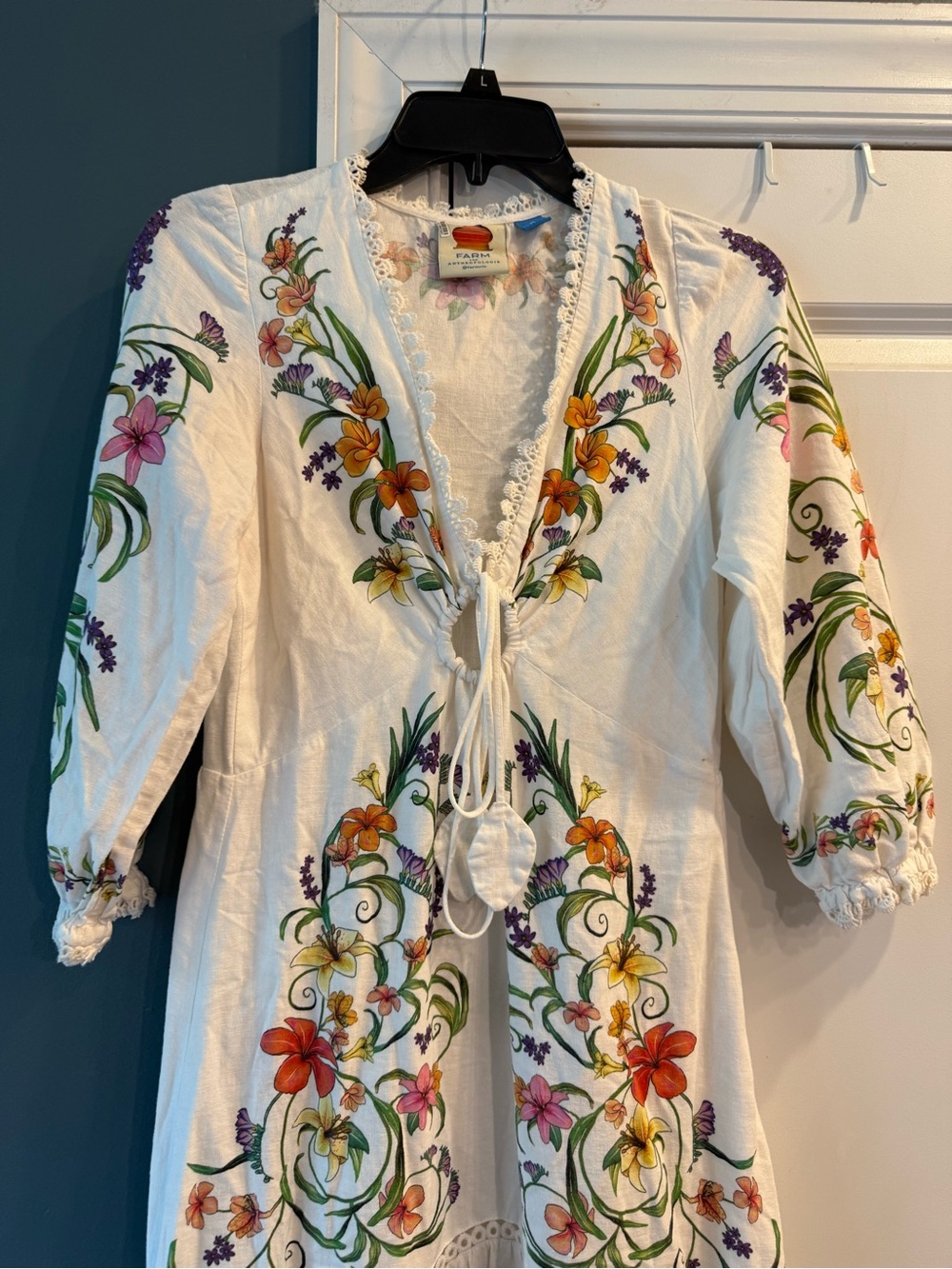 Farm Rio x Anthropologie Long-Sleeve Cutout
Maxi Dress - Picture 4 of 7